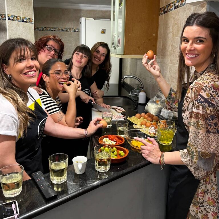 Bachelorette in the kitchen