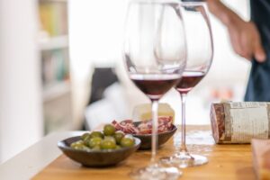 Aperitivo served at Cocina con Claudio