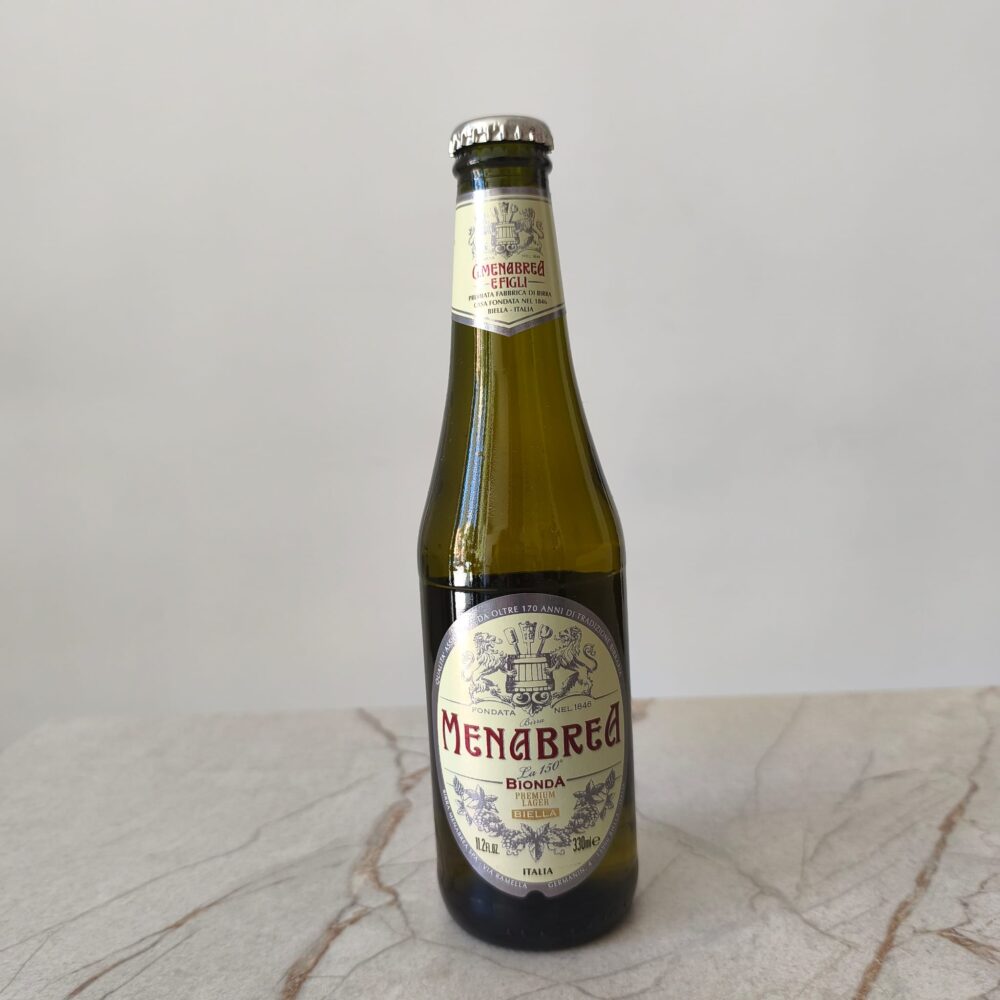 Cerveza Menabrea Rubia 33Cl